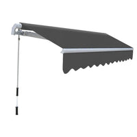 Folding Awning Manual Operated 300 cm Anthracite