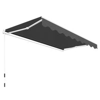 Folding Awning Manual Operated 300 cm Anthracite