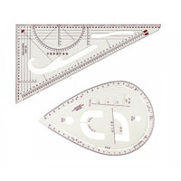 9pc French Curve Ruler Set DIY Sewing Pattern Measuring Tool for Dressmaker Kings Warehouse 