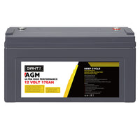 AGM Deep Cycle Battery 12V 170Ah Box Portable Solar Caravan Camping