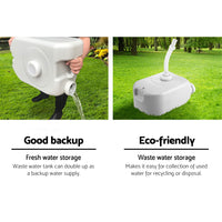 Camping Basin Portable Hand Wash Sink Stand 43L Capacity