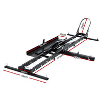 Motorcycle Motorbike Carrier Rack Arm Dirt Bike Ramp 2"Towbar Steel Black,Motorcycle Motorbike Carrier Rack Arm Dirt Bike Ramp 2"Towbar Steel Black