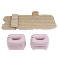 Car Mattress 176x80 Inflatable SUV Back Seat Camping Bed Beige