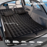 Car Mattress 175x130 Inflatable SUV Back Seat Camping Bed Black