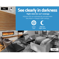 1080P Wireless IP Cameras Security WIFI Cam White