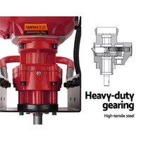 66CC Post Hole Digger 200mm Petrol Drill Extension Auger Bits