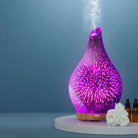 Aroma Diffuser Aromatherapy Humidifier 3D 100ml