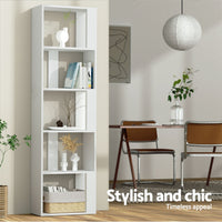 Bookshelf 5 Tiers - LINA White