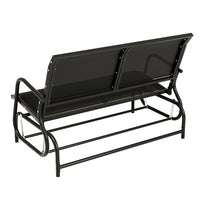 Outdoor Garden Bench Swing Glider Rocking Patio Furniture Loveseat