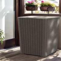 Outdoor Storage Box 43L Container Side Table Garden Bench Tool Sheds