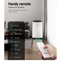 12000BTU Portable Air Conditioner Cooling Mobile Fan Cooler Remote 3300W