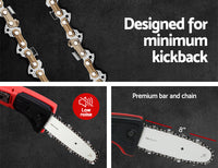 Chainsaw Cordless Pole Chain Saw 20V 8inch Pruner Battery 2.7m Long Reach