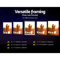 Photo Frames Art Holder 11PCS 5x7" 6x8" 8x10" Black