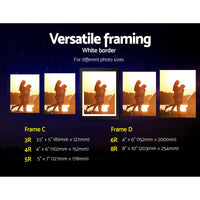 Photo Frames Art Holder 26PCS 8x10" 5x7" 4x6" 3.5x5" Black