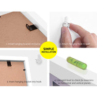 Photo Frames Art Holder 26PCS 8x10" 5x7" 4x6" 3.5x5" White