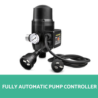 Adjustable Automatic Electronic Water Pump Controller - Black
