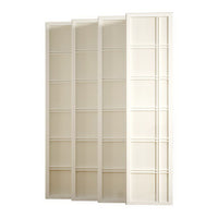 Room Divider Screen Privacy Wood Dividers Stand 8 Panel Nova White