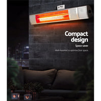 Electric Strip Heater Infrared Radiant Heaters 2000W