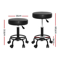 Salon Stool Round Swivel Chair