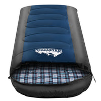 Weisshorn Sleeping Bag Single Thermal Camping Hiking Tent Blue -20ýÿC