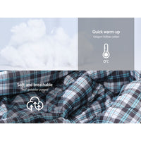 Weisshorn Sleeping Bag Single Thermal Camping Hiking Tent Grey 0ýÿC