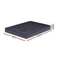Home Bedding Mattress Topper Pillowtop 3-Zone Mat Pad King