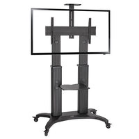 NORTH BAYOU HEIGHT ADJUSTABLE TROLLEY FOR TV SCREEN SIZE 55-80 MAX 56.8KG