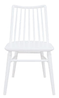 Riviera Solid Oak Dining Chair - Set of 2 (White)