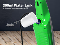 Steam Mop Handheld Carpet Cleaner High Pressure Steamer Floor Cleaning 1300W