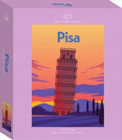 Pisa Travel Poster 500 Piece Puzzle