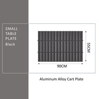 Table Plate for Cart -  Small Black