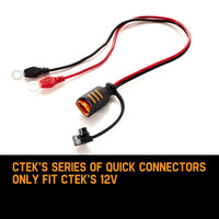CTEK Comfort Connector Eyelet M6 56-260 Suitable for MXS3.8 MXS5.0 XC XS Lithium