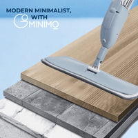 GOMINIMO Micro-fibre Spray Mop Set with 1 Pad (Blue)