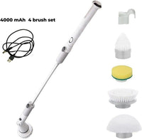 GOMINIMO Electric Spinning Scrubber 4000 mAh 4 Brush Set GO-CB-105-BD