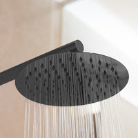 ShowerHead: Mavis: Shower head - Round 200mm - Matt Black (SH23200-MB)