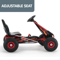 G95 Kids Ride On Pedal-Powered Go Kart  - Red