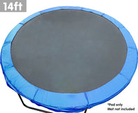 8ft Replacement Reinforced Outdoor Round Trampoline Safety Spring Pad Cover (14 Feet)