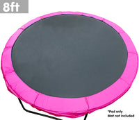 8ft Trampoline Replacement Pad Round - Pink