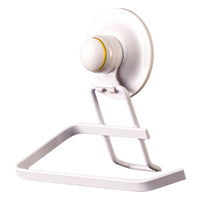 Toilet Roll Holder Removable Suction WHITE