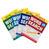 Office Central 24PCE A5 Word Search Activity Books Over 440 Puzzles 496pg
