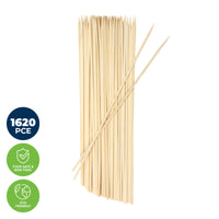 Home Master 1620PCE Bamboo Skewers Eco Friendly Sturdy Strong Durable 25cm
