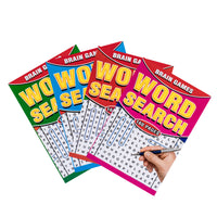 Office Central 48PCE A5 Word Search Activity Books Over 140 Puzzles 160pg