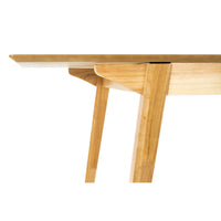 Cusco 150cm - 190cm Extendable Dining Table Scandinavian Style Solid Rubberwood