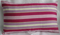 Pack of 4 Coste Fuchsia 35x70cm Multicoloured Striped Cushion Cover