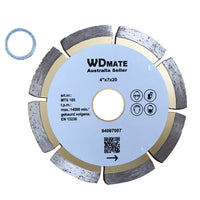 4x Dry Diamond Cutting Disc Wheel 105mm 4" Saw Blade Segment 20/16mm Tile Brick