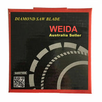 2x Wet Diamond Cutting Disc 105mm 4.0" Saw Blade Wheel Bore 20mm Continuous Tile