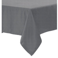 Polyester Cotton Tablecloth Grey 180 cm Round