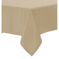 Polyester Cotton Tablecloth Latte 220 cm Round