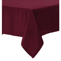Polyester Cotton Tablecloth Burgundy 180 x 310 cm