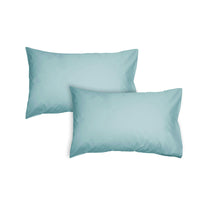 Algodon Pair of 300TC Cotton Standard Pillowcases Denim